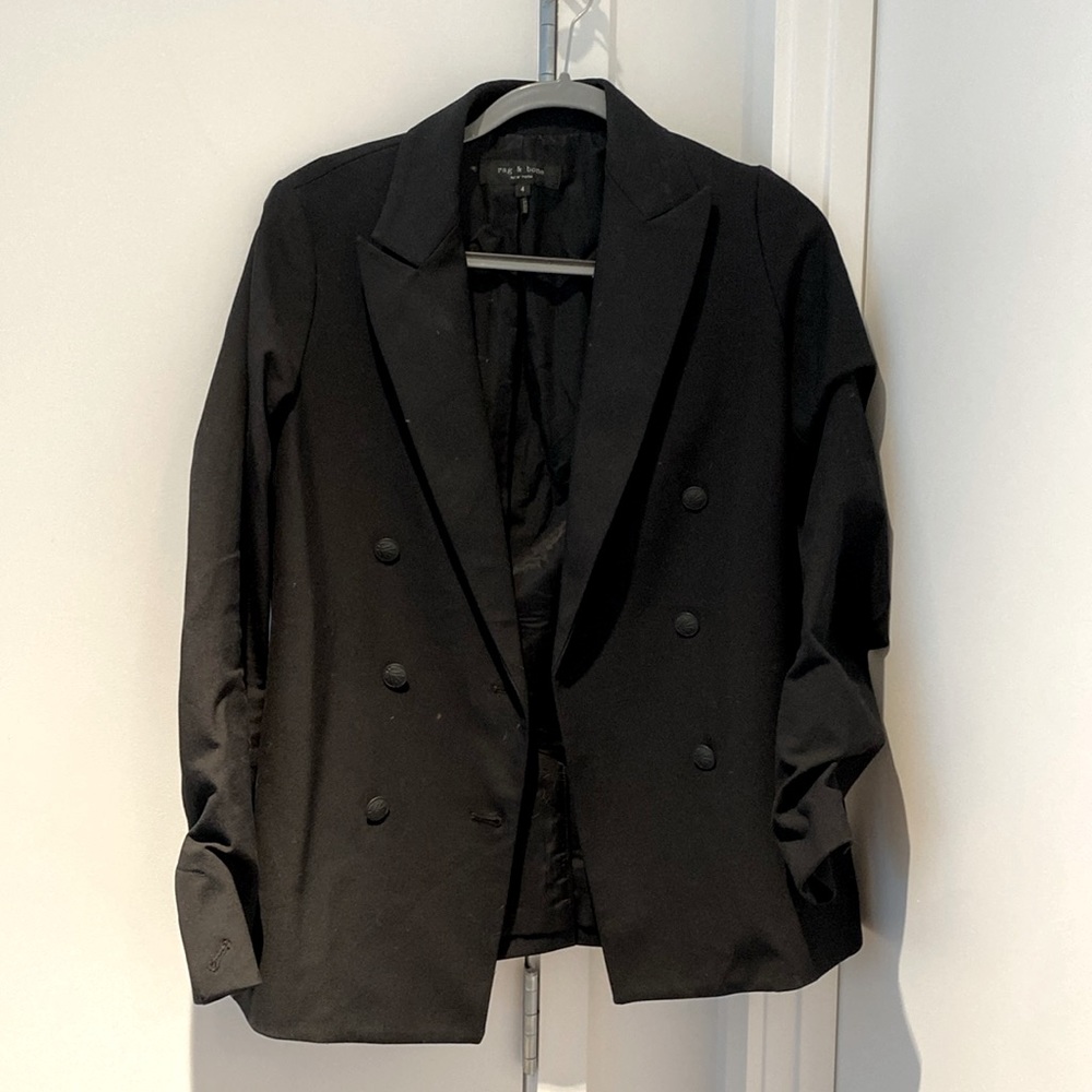 rag & bone Black Blazer
